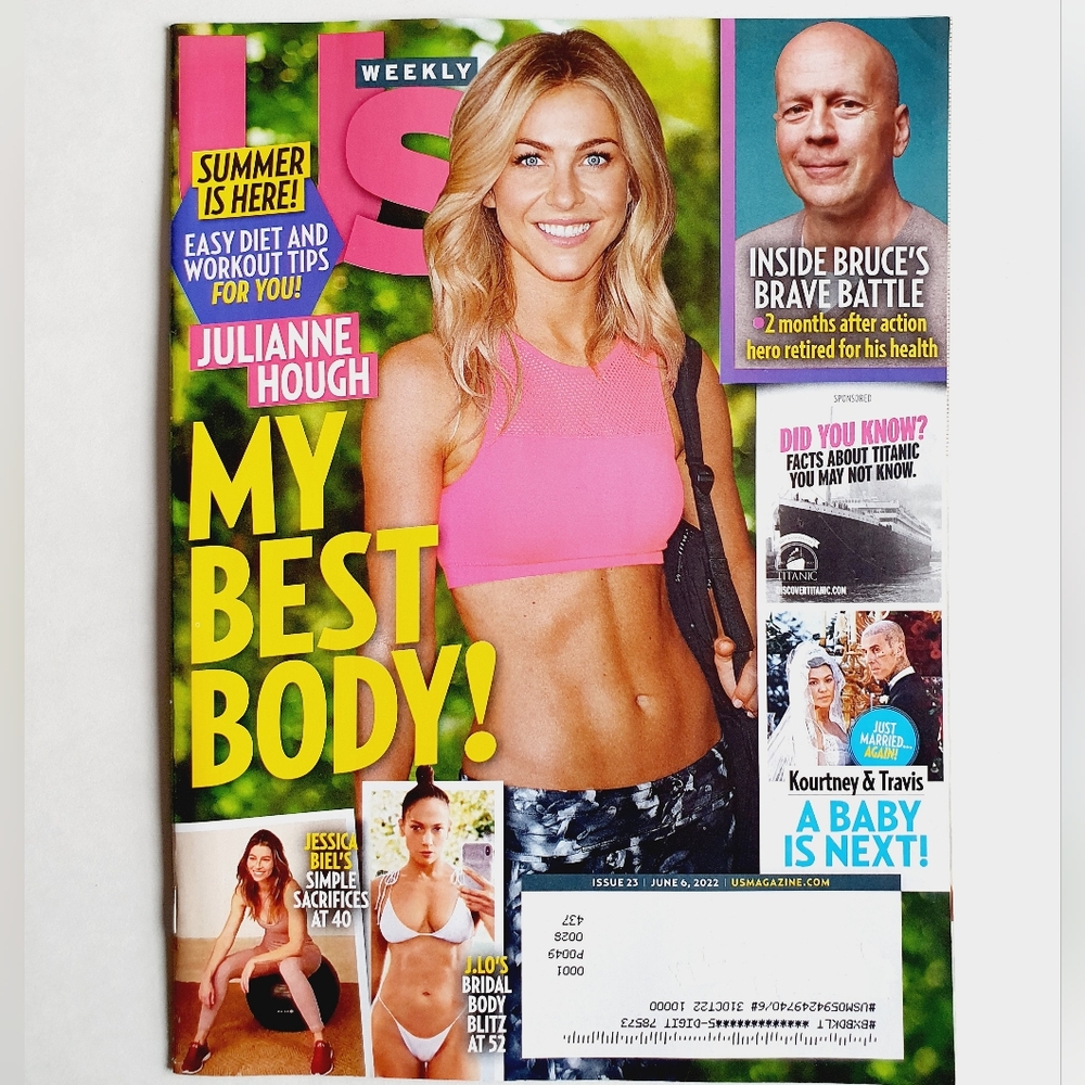 US Weekly Magazine June 6, 2022 Julianne Hough